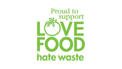 Proud to Support Love Food Hate Waste