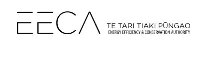 Logo for EECA - Energy Efficiency and Conservation Authority - Te Tari Tiaki Pūngao