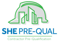 SHE Pre-qual Contractor pre-qualification