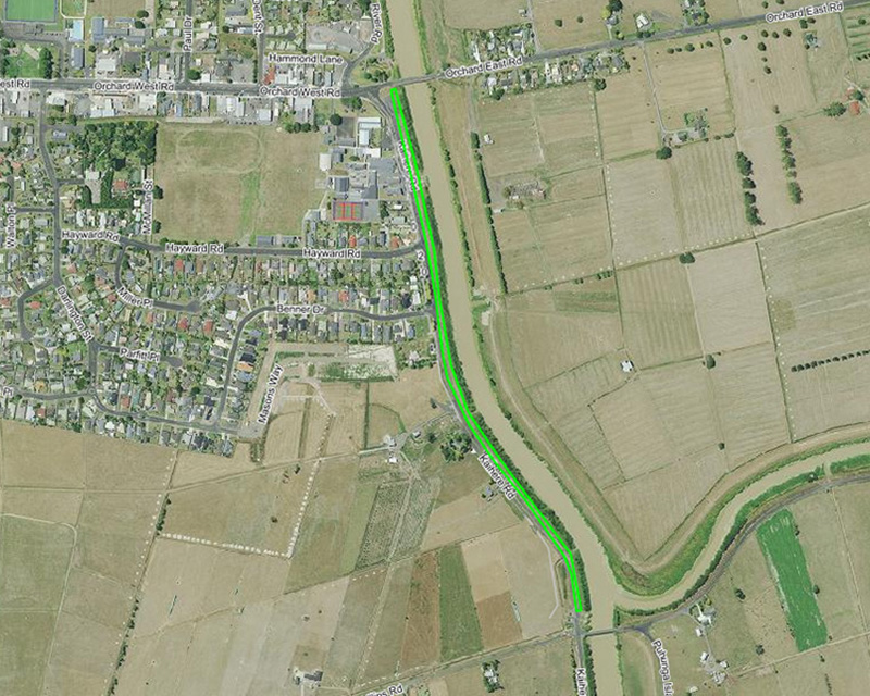 Ngātea Stopbank Kaihere Road