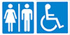 Toilet facilities - standard and disabled