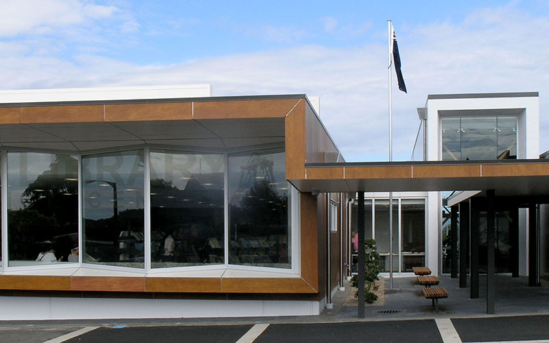 Waihi Council office and library